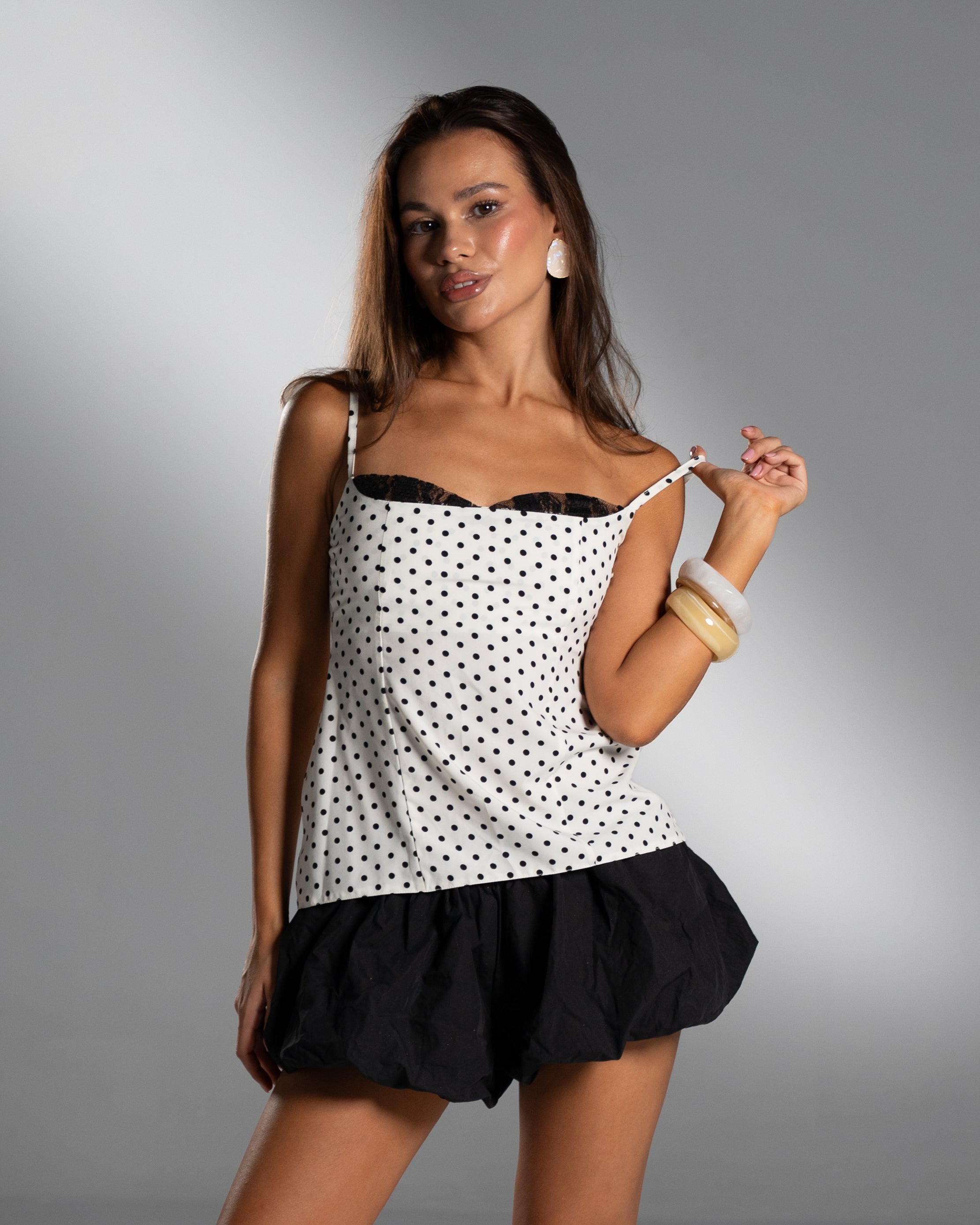 The Polka Lace Top