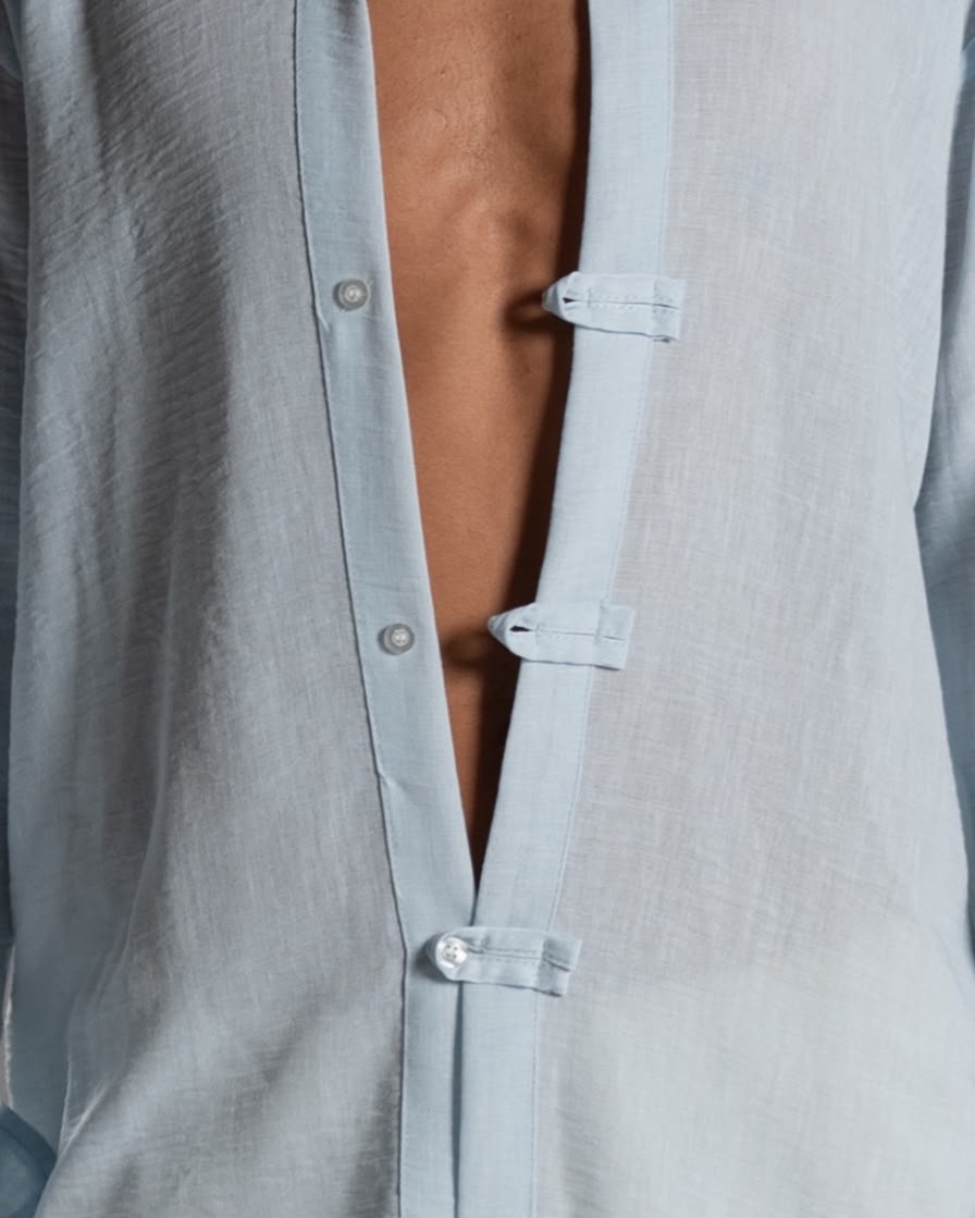 The Cove Shirt – Baby Blue