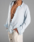 The Cove Shirt – Baby Blue